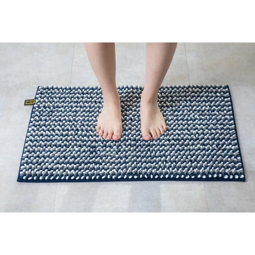 バスマット 50×70cm ネイビー