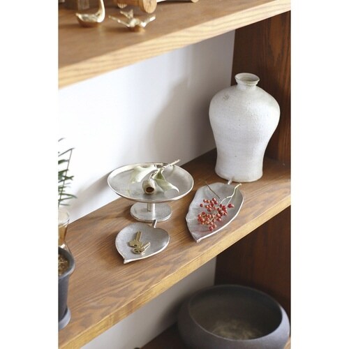 santolina アルミリーフトレー Sサイズ