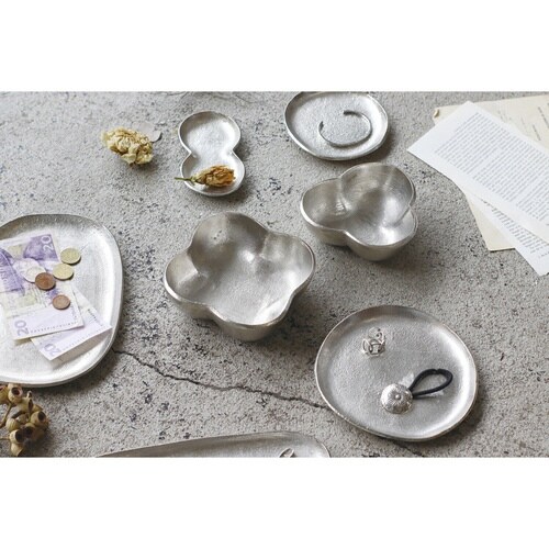 santolina アルミラウンドトレー S