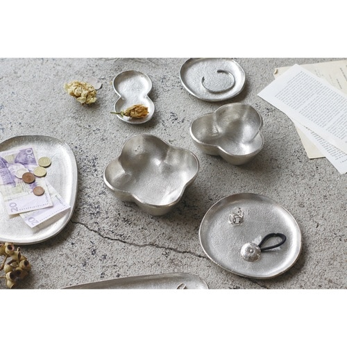 santolina アルミオーバルトレー