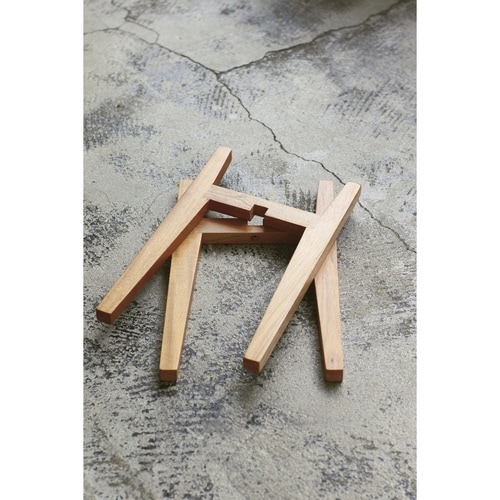 ポットスタンド ナインマーケ マホガニー S ロー