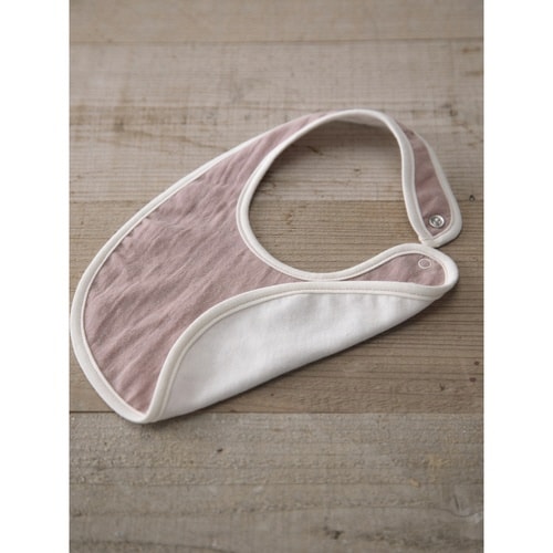 スタイ やさしいガーゼ よだれかけ ピンク