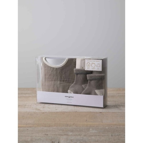 ギフトセット ソックスギフトBOX ベージュ