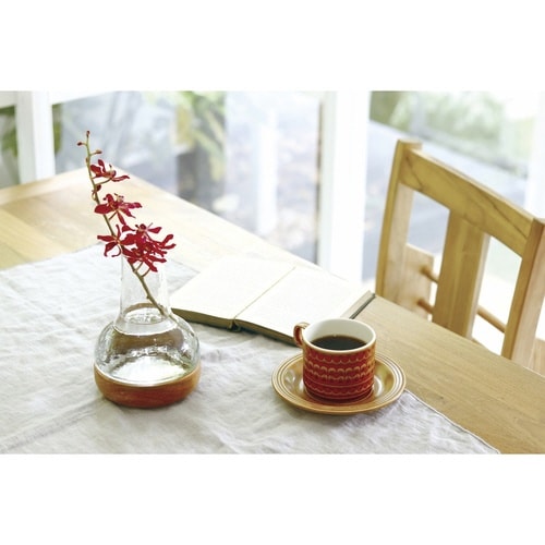 ウッド&ガラスベース チムニーL シナリー