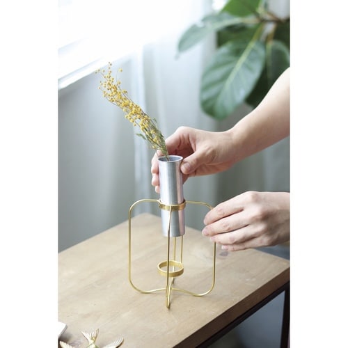 花瓶 アルミシリンダースタンド S インブルーム