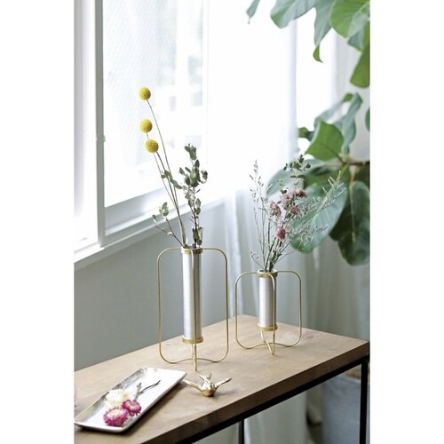 花瓶 アルミシリンダースタンド L インブルーム