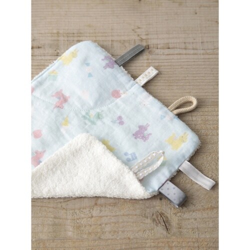 ハンカチ ニギニギ RODY 赤ちゃん サックス