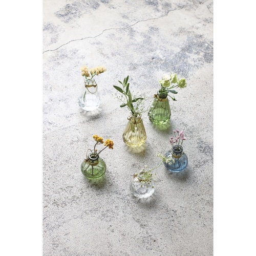 花瓶 ハンギングオーナメントベース グリーン