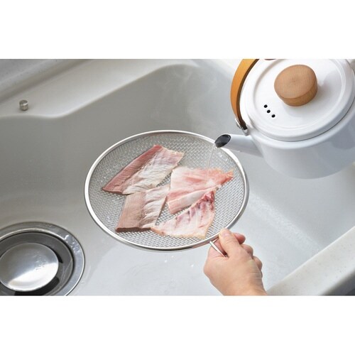 平ざる 22cm ステンレス製 生活のかたち