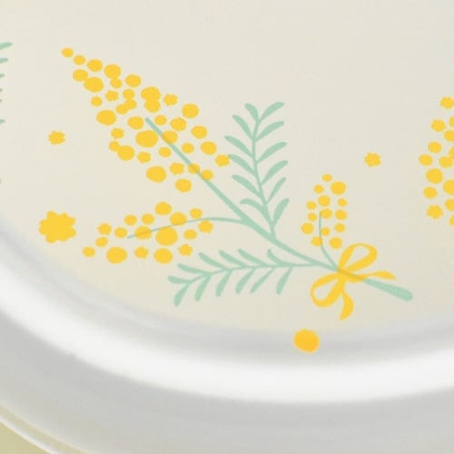 お弁当箱 フルール ワンタッチランチBOX ミモザ