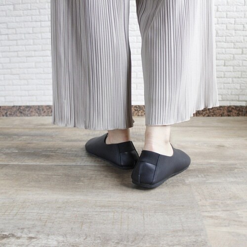 携帯スリッパ レ プリエ ノイエ ブラック(S)