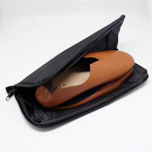 携帯スリッパ レ プリエ ノイエ ブラウン(M)