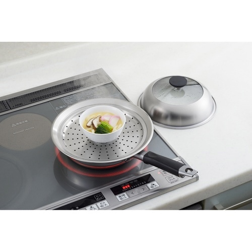 フライパン用蒸し器 20から22cm用