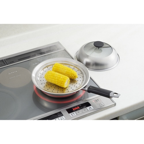 フライパン用蒸し器 20から22cm用