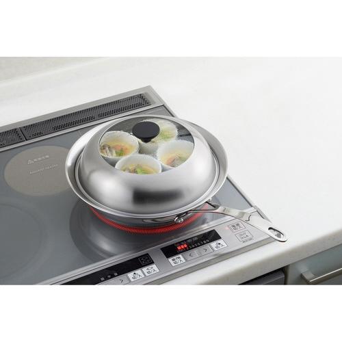 フライパン用蒸し器 24から26cm用