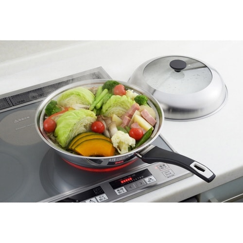 フライパン用蒸し器 28から30cm用