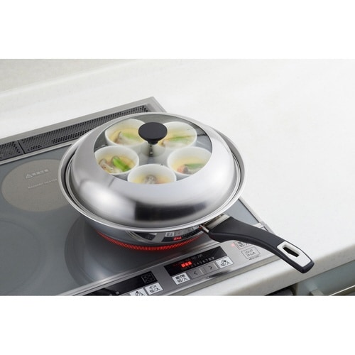 フライパン用蒸し器 28から30cm用