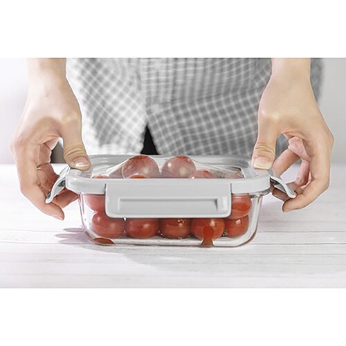 &NE nikii 保存容器 650ml グレー