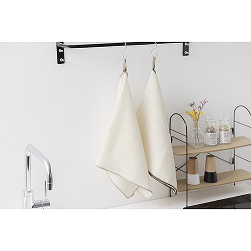 &NE nikii キッチンクロス ベージュ