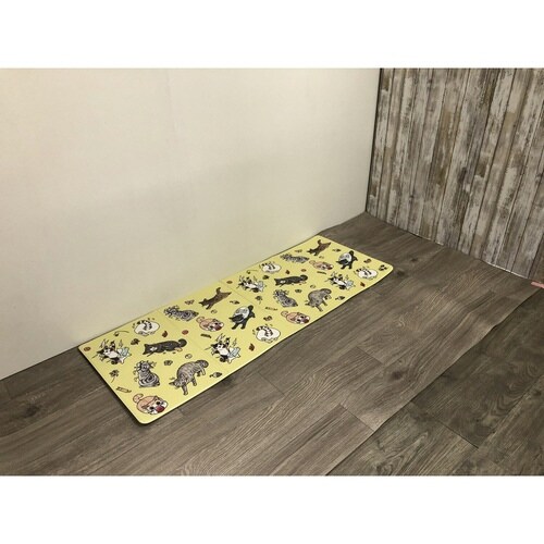 キッチンマット アイボリー