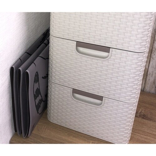 キッチンマット グレー