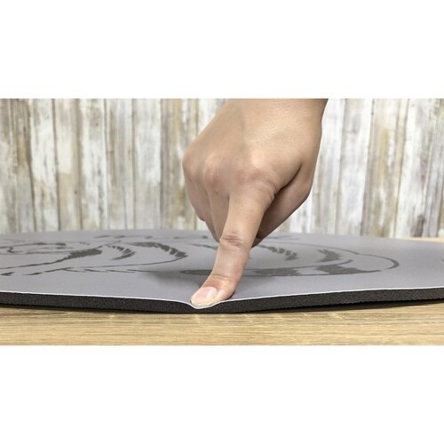 キッチンマット グレー