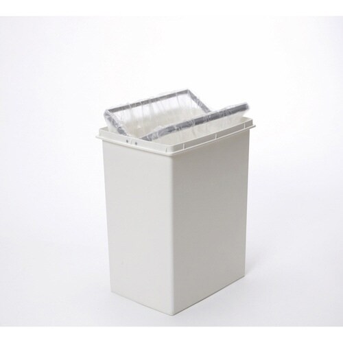 ゴミ箱 20L パッキン付 ライトベージュ