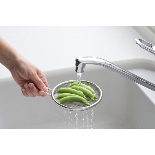 手付きストレーナー 13cm 浅型 and