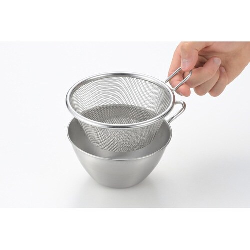 手付きストレーナー 13cm 深型 and