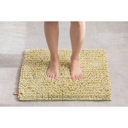 バスマット マイクロファイバー よもぎ