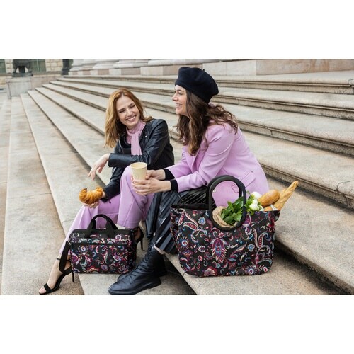 ボストンバッグ PAISLEYBLACK