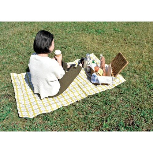 レジャーシート ミックスイエロー