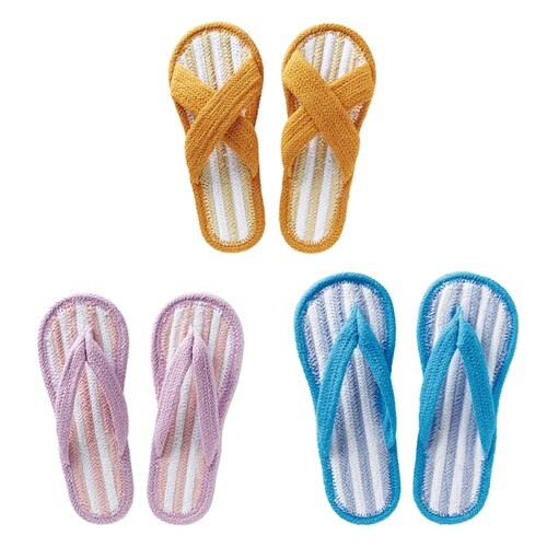 スリッパ コットンサンダル ピンク(M)