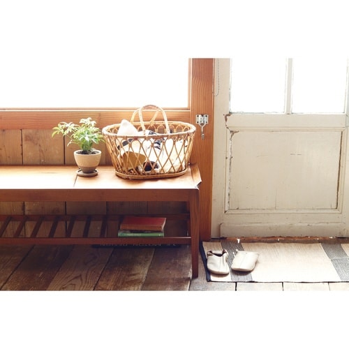 ユグラ オーバルバスケット ラタン