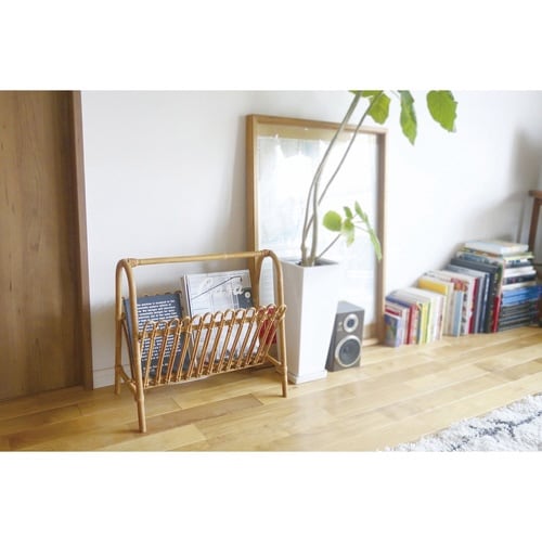 ユグラ マガジンラック ラタン