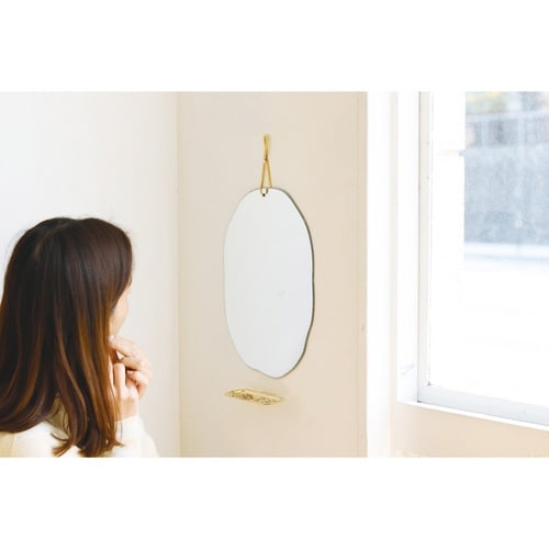 インブルーム ブラスシェルフトレイ オーバル