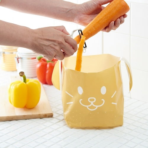 水切り袋 結べる自立式水切り袋