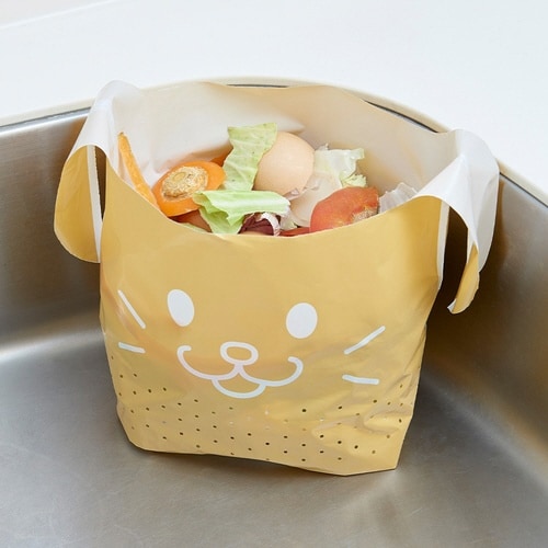 水切り袋 結べる自立式水切り袋