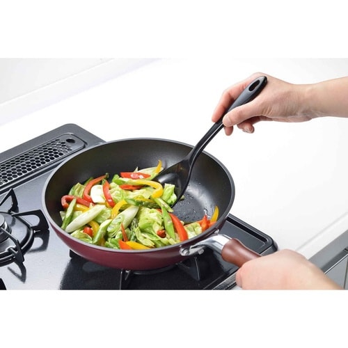 ヘラ 耐熱 シリコン製 ブラック