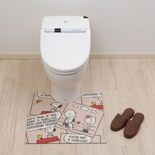 トイレマット 拭ける スヌーピー