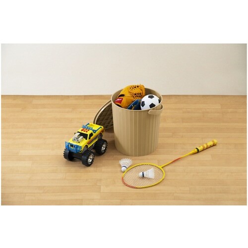 バケツ 15L 座れるマルチバケット ベージュ