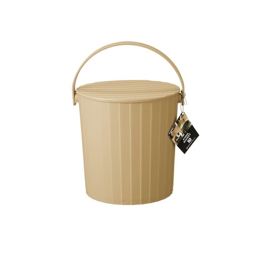 バケツ 10L 座れるマルチバケット ベージュ