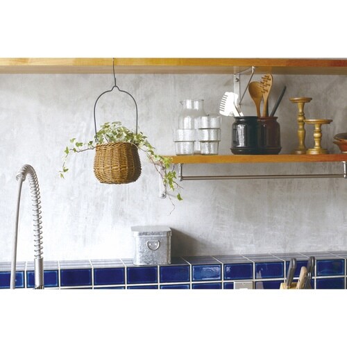 バスケット ユティル アイアンハンドルポットS