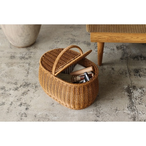 バスケット ユティル オーバルピクニックバスケット