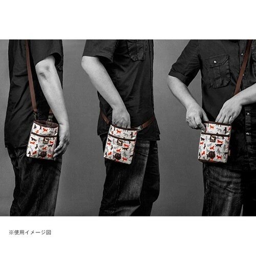 マナーポーチ 犬 P.L.A.Y. バニラ