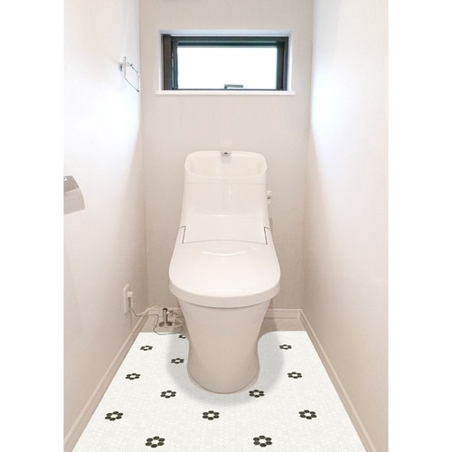 トイレマット 吸着 ジャンボタイプ ヘキサフルール