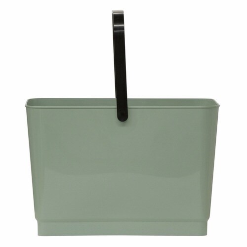 ランドリーバスケット 足つきバスケット グリーン