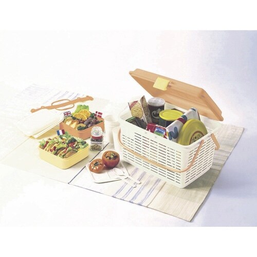 お重 2段 リオパック N2段 ベージュ