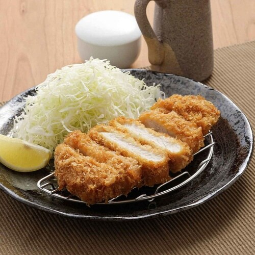 トンカツ網 半月型 ママクック とんかつ皿