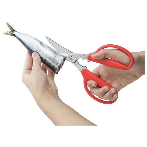 キッチンばさみ カーブ刃 ママクック 日本製